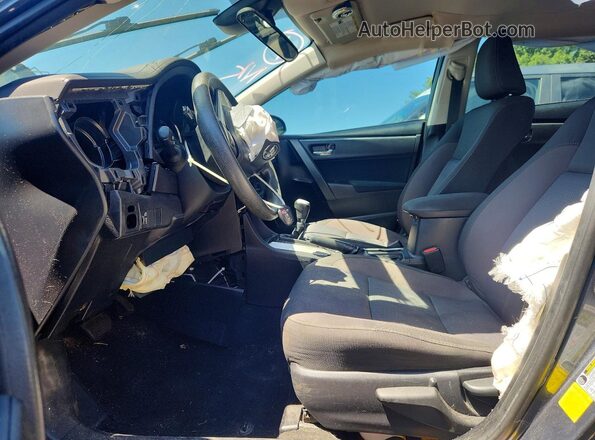 2T1BURHE3HC748471 2017 TOYOTA COROLLA Gray Вид салону спереду