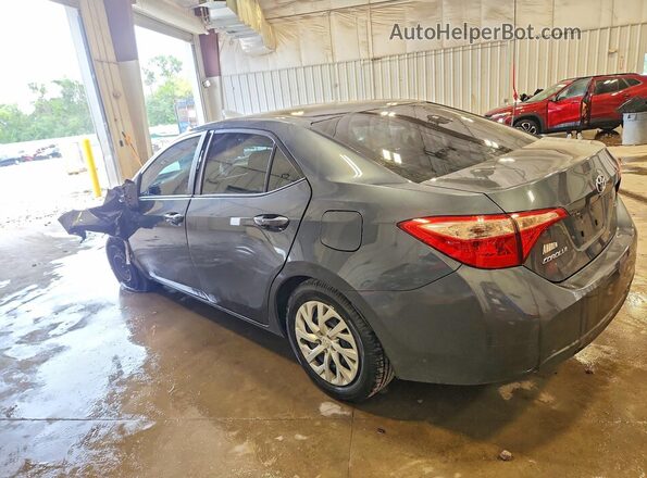 2T1BURHE3HC748471 2017 TOYOTA COROLLA Gray Задня ліва чверть