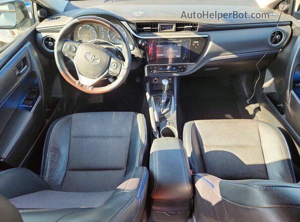 2T1BURHE3HC756442 2017 TOYOTA COROLLA Gray Առջևի վահանակի տեսք