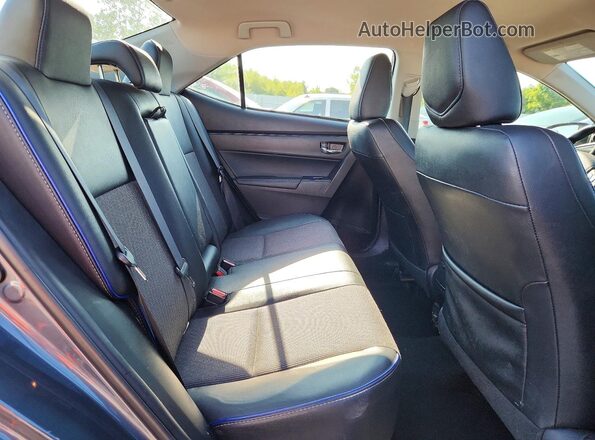 2T1BURHE3HC756442 2017 TOYOTA COROLLA Gray Հետևի նստատեղերի տեսք