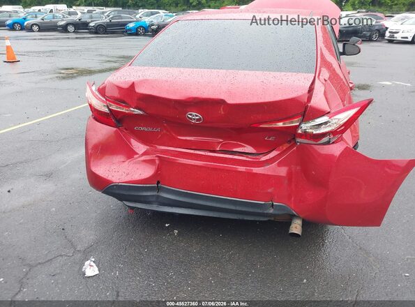 2T1BURHE3HC764606 2017 TOYOTA COROLLA Red წინა ხედი