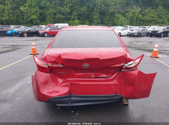 2T1BURHE3HC764606 2017 TOYOTA COROLLA Red 
