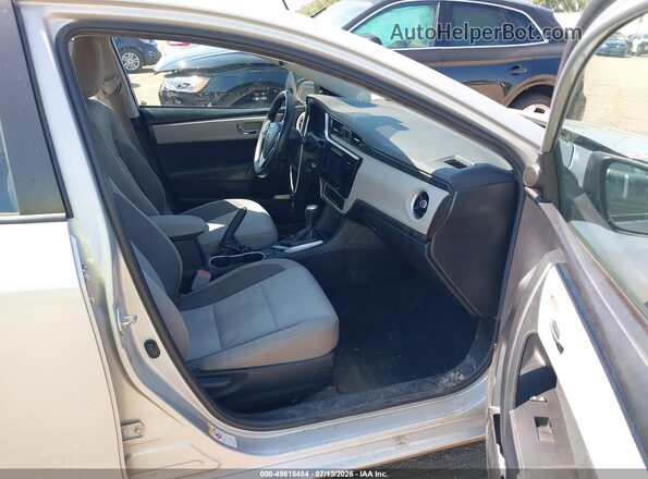 2T1BURHE3HC774312 2017 TOYOTA COROLLA Silver წინა სალონის ხედი