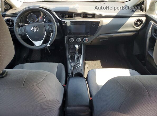 2T1BURHE3HC779784 2017 TOYOTA COROLLA White წინა პანელის ხედი