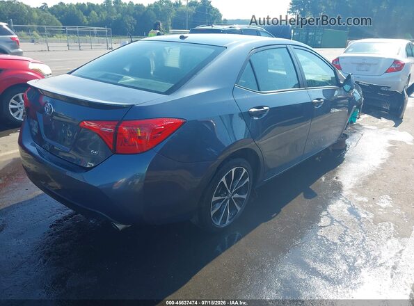 2T1BURHE3HC780840 2017 TOYOTA COROLLA Blue Հետևի աջ