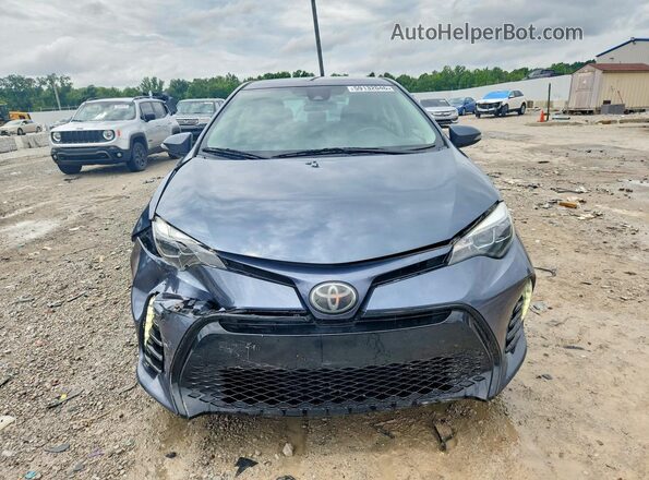2T1BURHE3HC787142 2017 TOYOTA COROLLA Gray Դիմացի տեսք