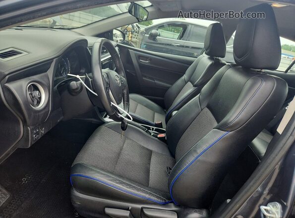 2T1BURHE3HC787142 2017 TOYOTA COROLLA Gray Սալոնի դիմացի տեսք