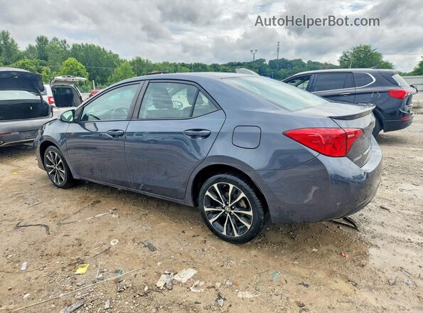 2T1BURHE3HC787142 2017 TOYOTA COROLLA Gray Հետևի ձախ