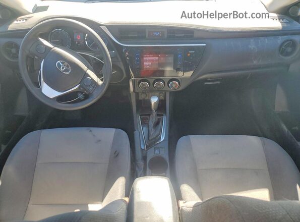 2T1BURHE3HC794169 2017 TOYOTA COROLLA Gray Dashboard view