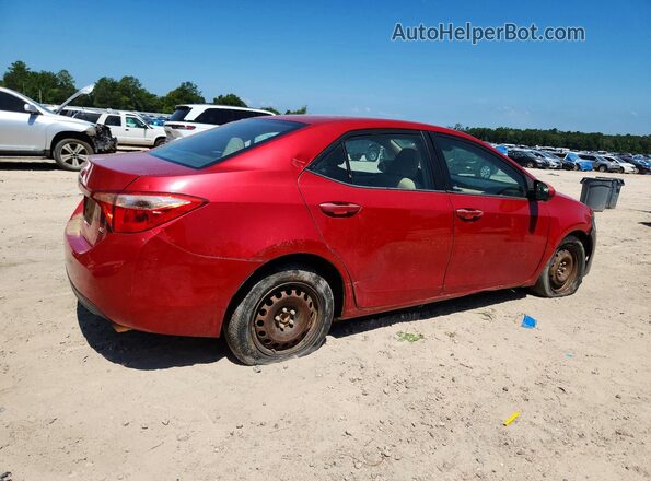 2T1BURHE3HC794902 2017 TOYOTA COROLLA Red უკანა მარჯვენა