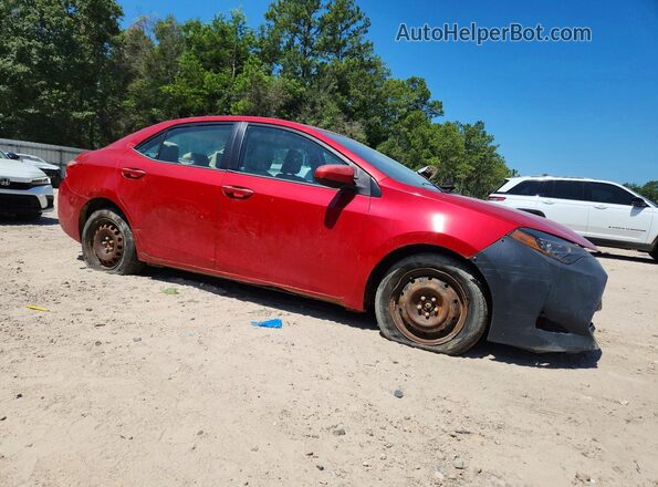 2T1BURHE3HC794902 2017 TOYOTA COROLLA Red წინა მარჯვენა