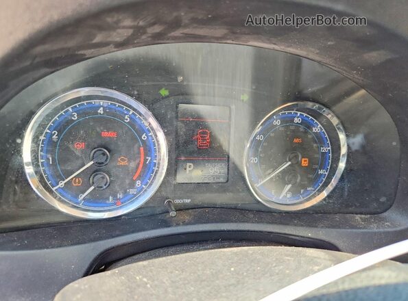 2T1BURHE3HC794902 2017 TOYOTA COROLLA Red ხელსაწყოთა პანელის ხედი