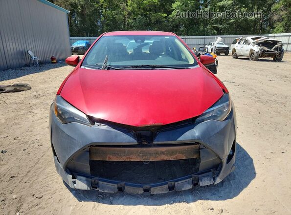 2T1BURHE3HC794902 2017 TOYOTA COROLLA Red წინა ხედი