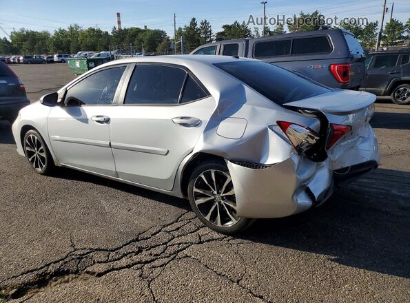 2T1BURHE3HC797315 2017 TOYOTA COROLLA Silver Tył lewy