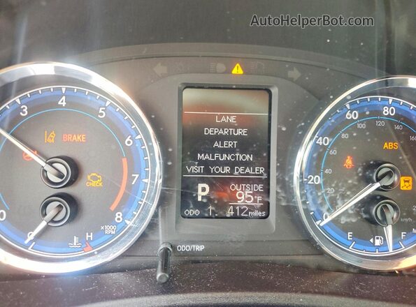 2T1BURHE3HC797847 2017 TOYOTA COROLLA Угольный Вид щитка приборов