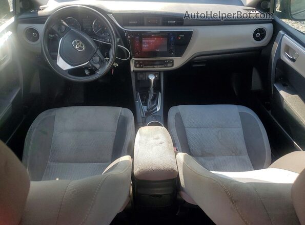 2T1BURHE3HC797847 2017 TOYOTA COROLLA Угольный Вид панели приборов