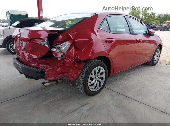2T1BURHE3HC815649 2017 TOYOTA COROLLA Red Tył prawy