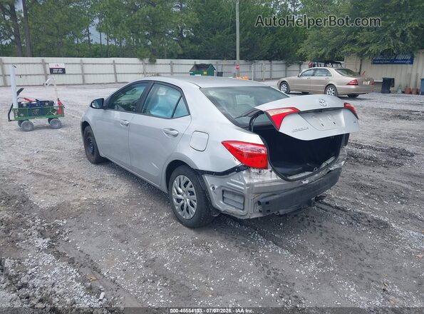 2T1BURHE3HC851700 2017 TOYOTA COROLLA Silver Trasero izquierdo