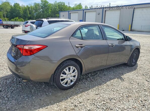 2T1BURHE3HC860946 2017 TOYOTA COROLLA Gray Trasero derecho