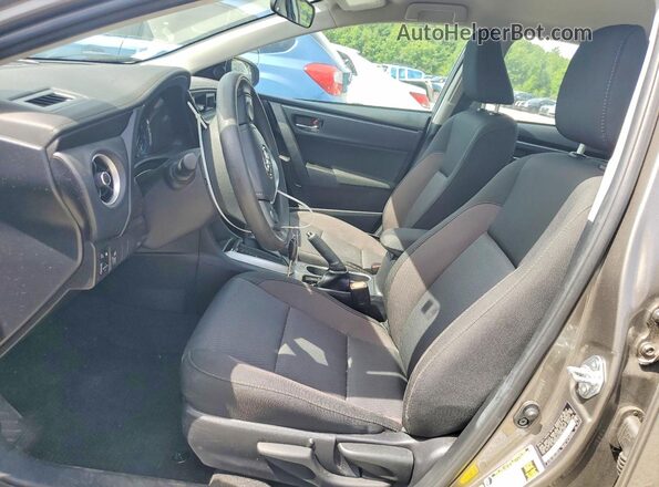 2T1BURHE3HC860946 2017 TOYOTA COROLLA Gray Vista interior delantera