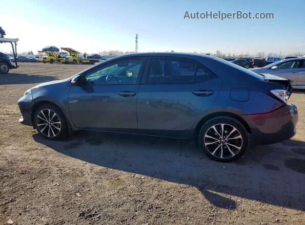 2T1BURHE3HC884972 2017 TOYOTA COROLLA Серый Задняя левая четверть