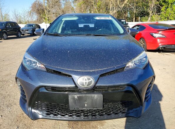 2T1BURHE3HC884972 2017 TOYOTA COROLLA Серый Вид спереди