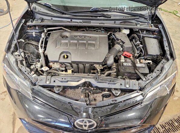 2T1BURHE3HC892862 2017 TOYOTA COROLLA Black Rear interior view