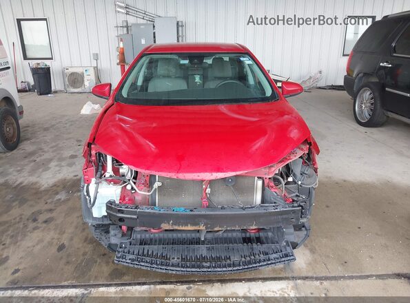 2T1BURHE3HC894983 2017 TOYOTA COROLLA Red Vista del cuadro de instrumentos