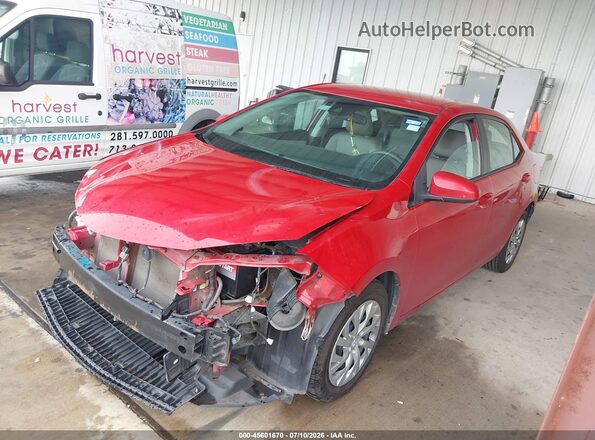 2T1BURHE3HC894983 2017 TOYOTA COROLLA Red Vista tres cuartos delantera izquierda
