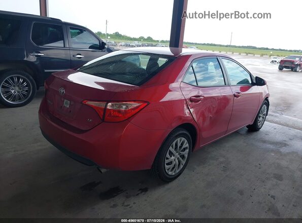2T1BURHE3HC894983 2017 TOYOTA COROLLA Red Trasero derecho