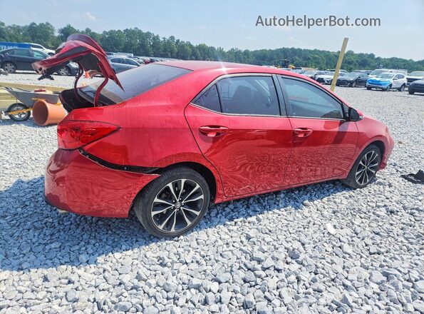 2T1BURHE3HC916576 2017 TOYOTA COROLLA Red Rear right