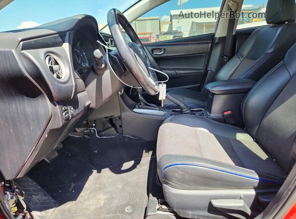 2T1BURHE3HC920840 2017 TOYOTA COROLLA Red Vista interior delantera