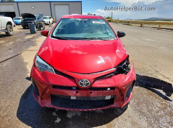 2T1BURHE3HC920840 2017 TOYOTA COROLLA Red Vista frontal