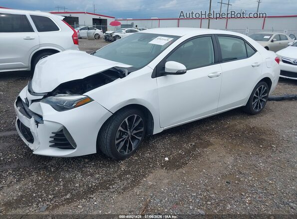 2T1BURHE3HC929814 2017 TOYOTA COROLLA Белый Передняя левая четверть