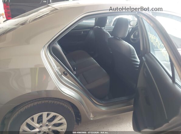 2T1BURHE3HC938030 2017 TOYOTA COROLLA Brown Vista de la etiqueta del VIN