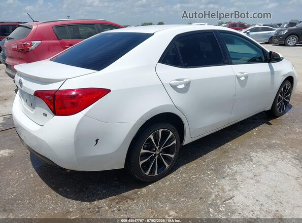 2T1BURHE3JC019960 2018 TOYOTA COROLLA White Tył prawy