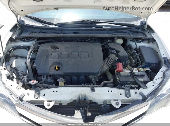 2T1BURHE3JC019960 2018 TOYOTA COROLLA White Widok z tyłu