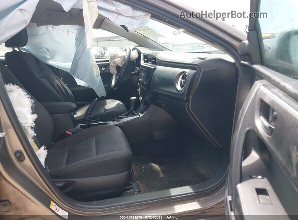 2T1BURHE3JC061450 2018 TOYOTA COROLLA Gray Vista interior delantera