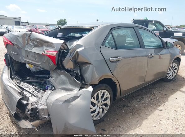 2T1BURHE3JC061450 2018 TOYOTA COROLLA Gray Trasero derecho