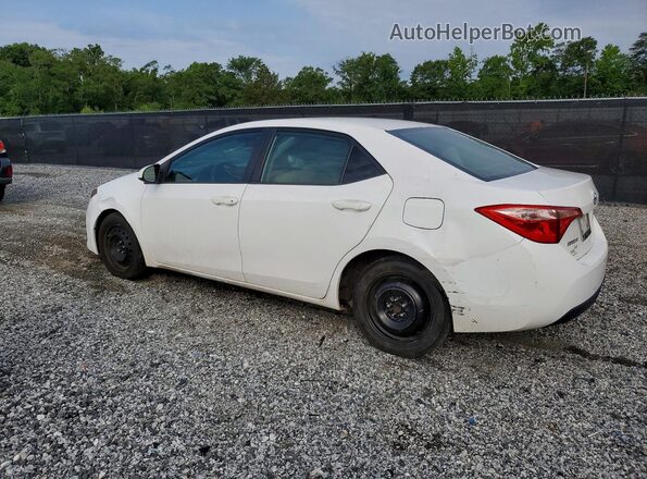 2T1BURHE3JC061691 2018 TOYOTA COROLLA White Задня ліва чверть