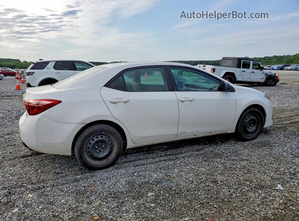 2T1BURHE3JC061691 2018 TOYOTA COROLLA White Задня права чверть