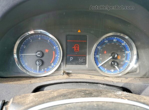 2T1BURHE3JC061691 2018 TOYOTA COROLLA White Вид щитка приладів