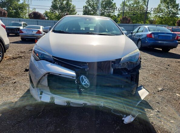 2T1BURHE3JC086798 2018 TOYOTA COROLLA Silver Vista frontal