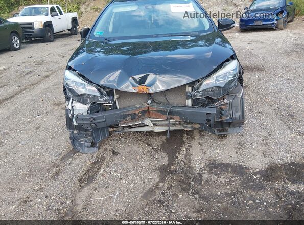 2T1BURHE3JC090821 2018 TOYOTA COROLLA Black წინა ხედი