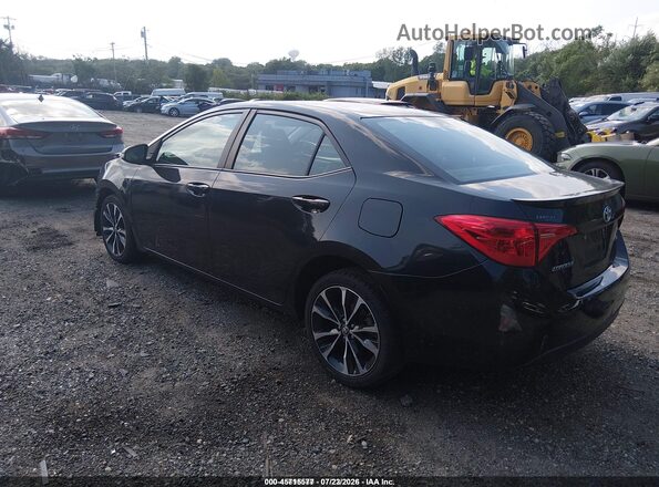 2T1BURHE3JC090821 2018 TOYOTA COROLLA Black უკანა მარცხენა