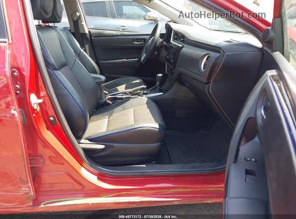 2T1BURHE3JC094688 2018 TOYOTA COROLLA Red Vista interior delantera