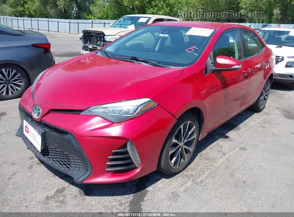 2T1BURHE3JC094688 2018 TOYOTA COROLLA Red Vista tres cuartos delantera izquierda