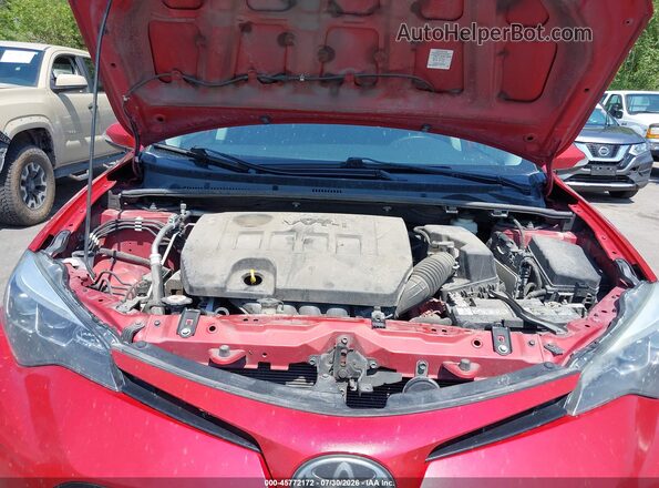 2T1BURHE3JC094688 2018 TOYOTA COROLLA Red Vista trasera