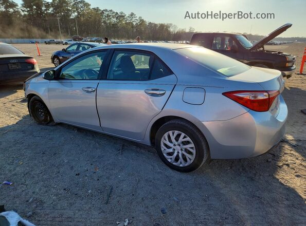 2T1BURHE3JC103115 2018 TOYOTA COROLLA Gray Trasero izquierdo