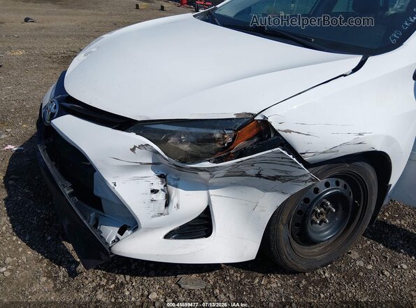 2T1BURHE3JC111764 2018 TOYOTA COROLLA White Vista frontal